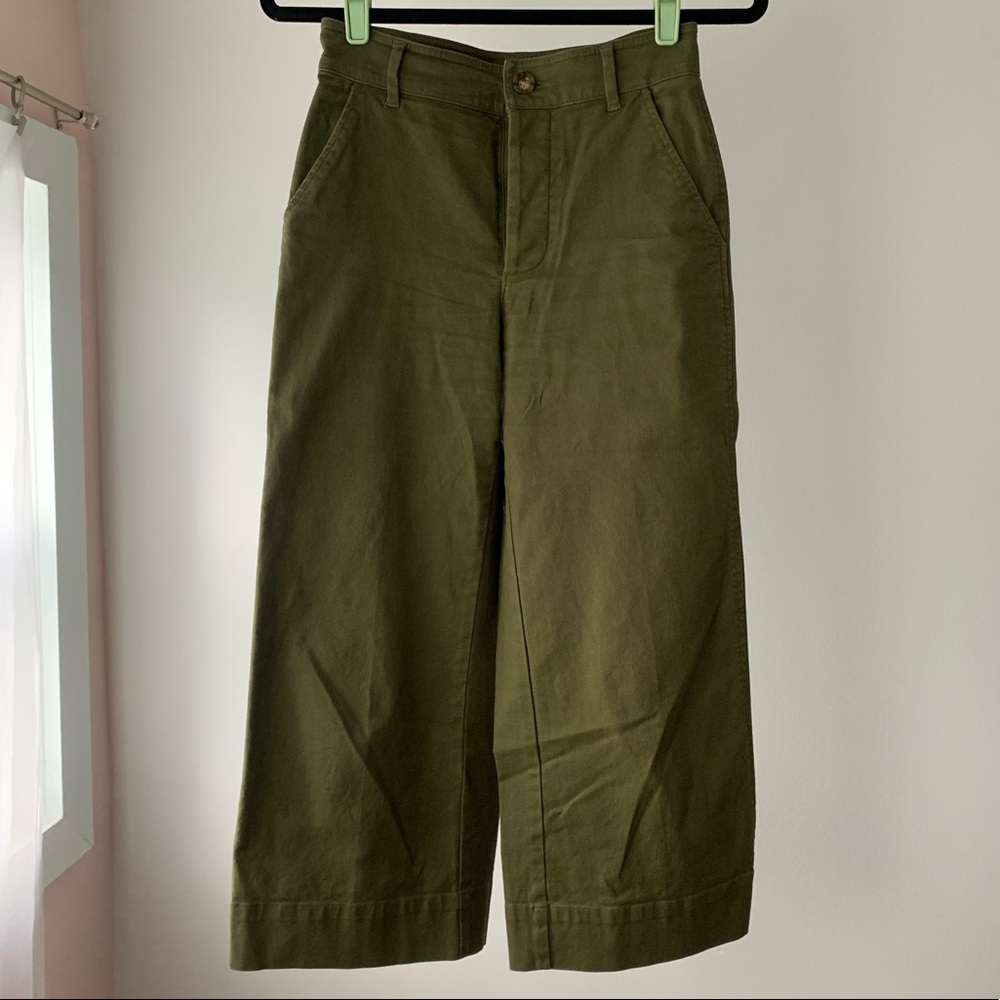 Madewell wide leg pants